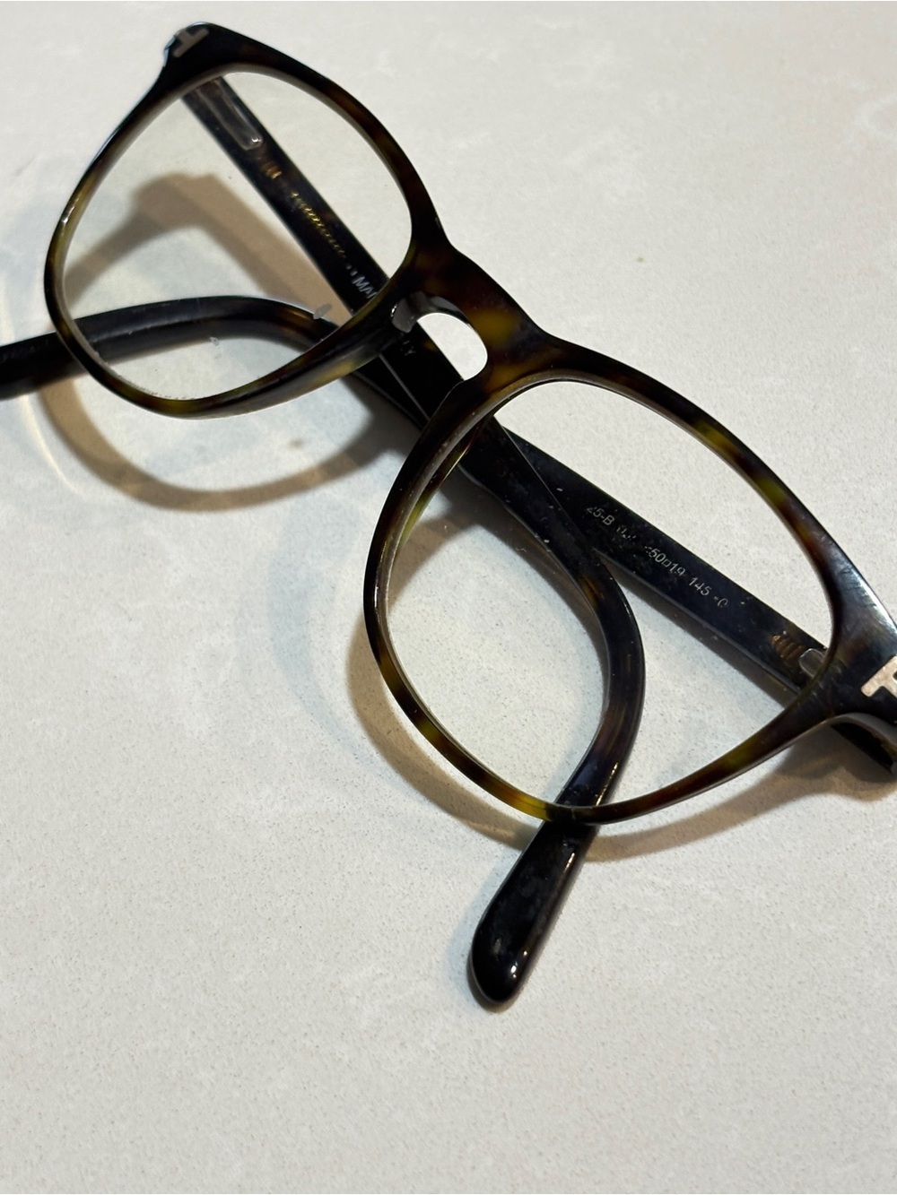 Tom Ford Prewcription Glasses Tortoiseshell Eyeglass Frames - Brown Tortoise